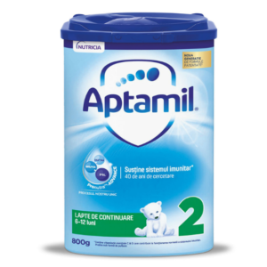 Lapte praf Aptamil 2, 800g, 6 luni+, Nutricia