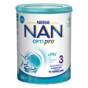 Formula de lapte praf premium Nestle Nan 3 Optipro HMO 800 g, 1-2 ani, Nestle