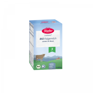 Formula de lapte praf Bio 3, Topfer, 600 g, de la 10 luni