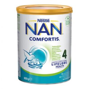 Formula de lapte praf NAN 4 Comfortis de la 2ani, 800 g
