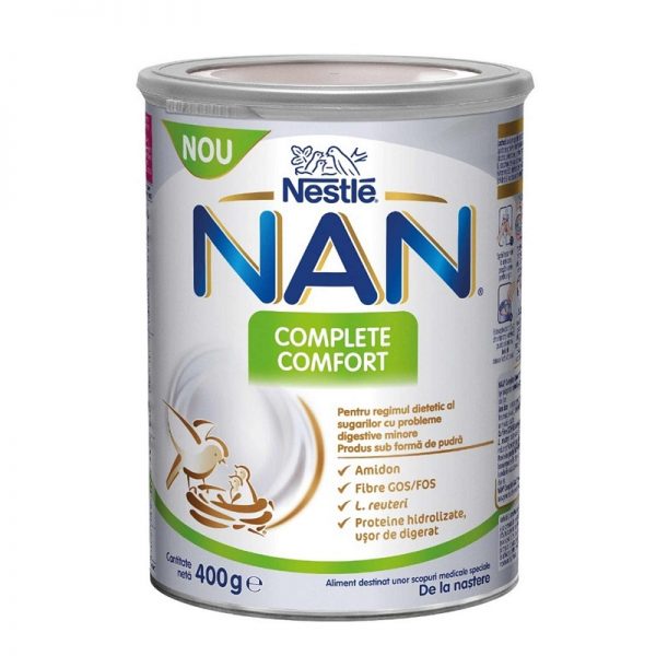 Lapte praf Nestle NAN Complete Comfort, 400g, de la nastere