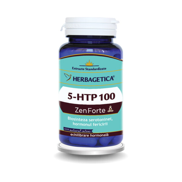 Her5 HTP 100 Zen Forte, 60 capsule, Herbagetica
