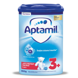 Lapte praf Aptamil Junior 3+, 800gr, de la 3ani, Nutricia