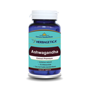 Ashwagandha, 60 capsule, Herbagetica
