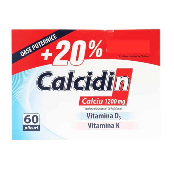 Calcidin, 60 plicuri, Zdrovit