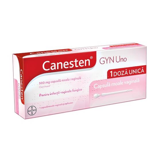 CANESTEN GYN UNO 500MG CTX1 CPS MOALE BAYER