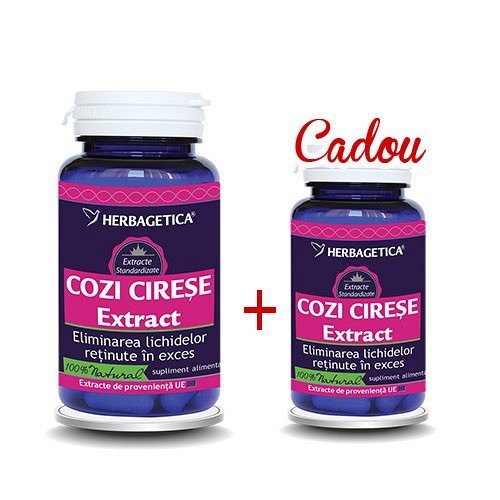 Cozi De Cirese Extract, 60+10 capsule, Herbagetica