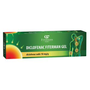 DICLOFENAC FITERMAN 10MG/G GEL 100G