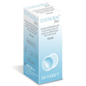Edenorm 5% solutie oftalmica, 10 ml, Biosooft