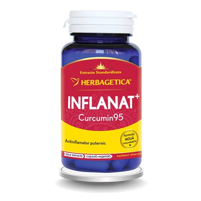 Inflanat Curcumin95, 30 capsule, Herbagetica