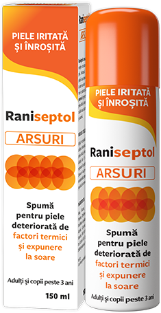Raniseptol ARSURI spuma, 150 ml, Zdrovit