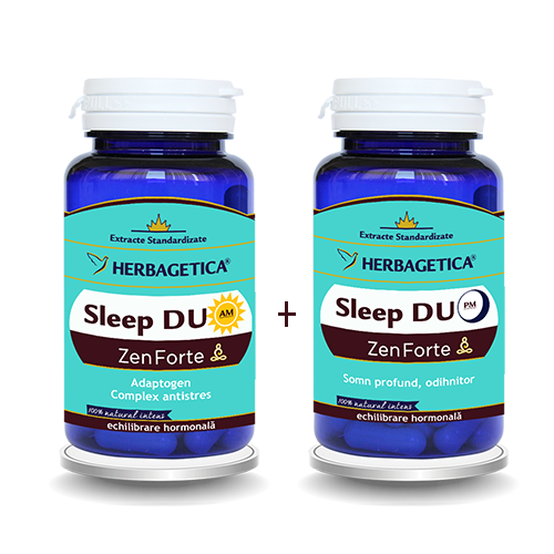 Sleep Duo AM/PM, 30 capsule + 30 capsule, Herbagetica