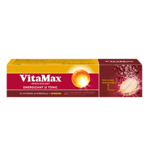 Vitamax, 20 comprimate efervescente, Perrigo