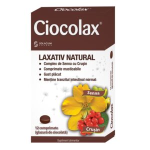 Ciocolax, 12 comprimate masticabile, Solacium