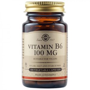 Vitamina B6 100mg,100 capsule, Solgar