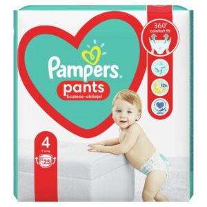 Pampers 4 pants active baby, 25 bucati, Procter & Gamble