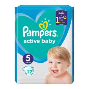 Pampers 5 active baby, 21 bucati, Procter & Gamble
