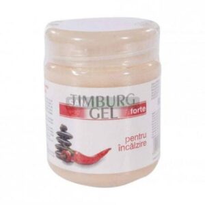 Timburg gel forte cu ardei iute, cu efect de incalzire, 500ml, Timburg