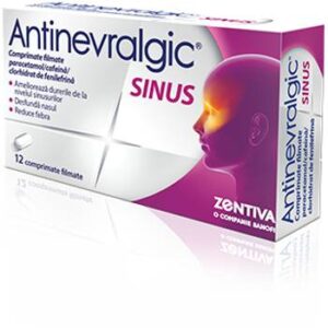 Antinevralgic Sinus, 12 comprimate, Zentiva
