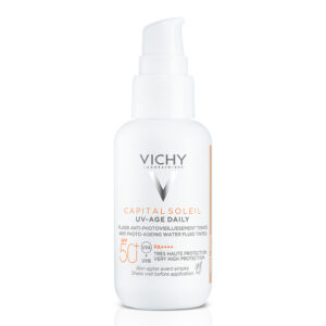 Vichy Capital Soleil UV AGE Daily Fluid Impotriva Foto-Imbatranirii SPF50+ x 40 ml, Vichy