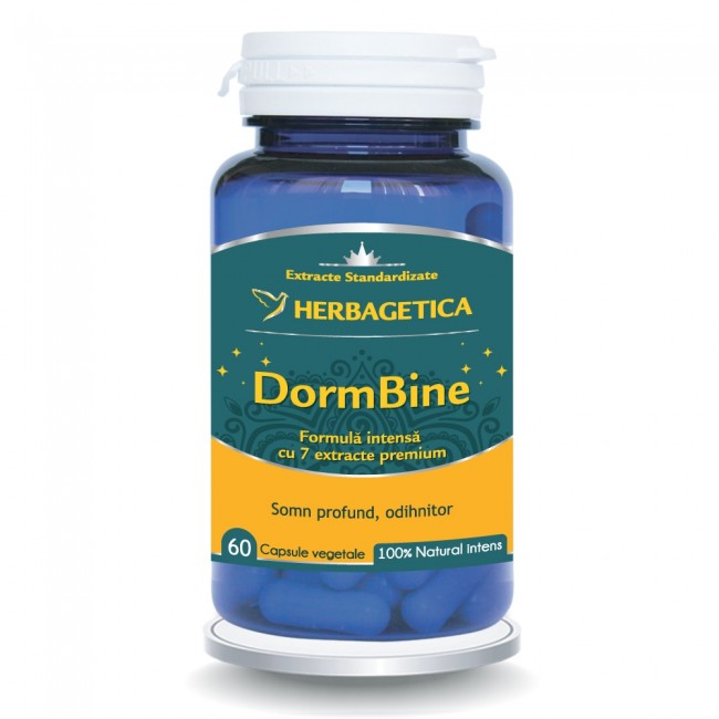 DormBine, 60 capsule vegetale, Herbagetica