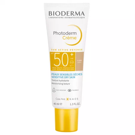 Crema colorata cu SPF50+ Photoderm, 40 ml, Bioderma