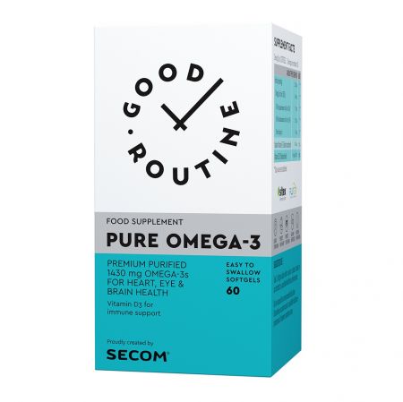 Pure Omega 3 Good Routine, 60 capsule, Secom