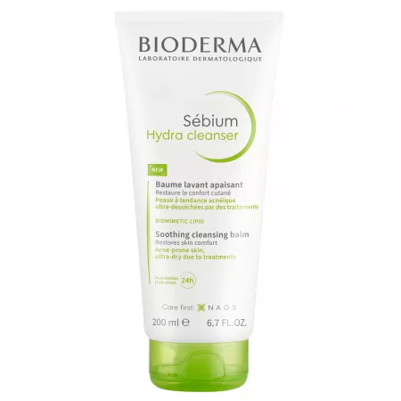Balsam de curatare Sebium Hydra Cleanser, 200 ml, Bioderma